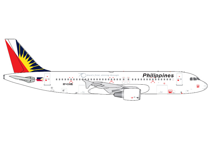 philippine airlines diecast for sale